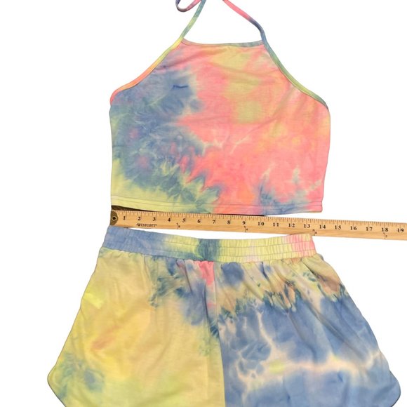 Lounge Short & Crop Top Set - Picture 5 of 11